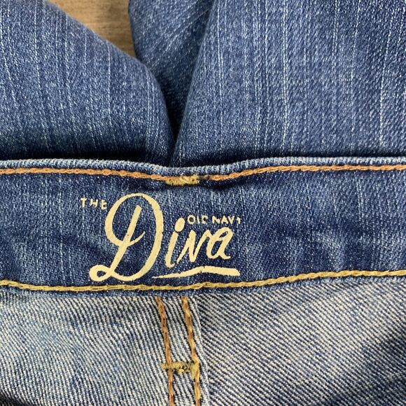 Old Navy The Diva Womens Jeans Straight Size 8 REG - Picture 6 of 9